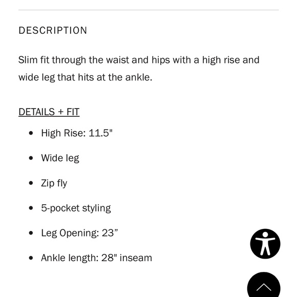 Joes Jeans, Wide Leg - Picture 5 of 5